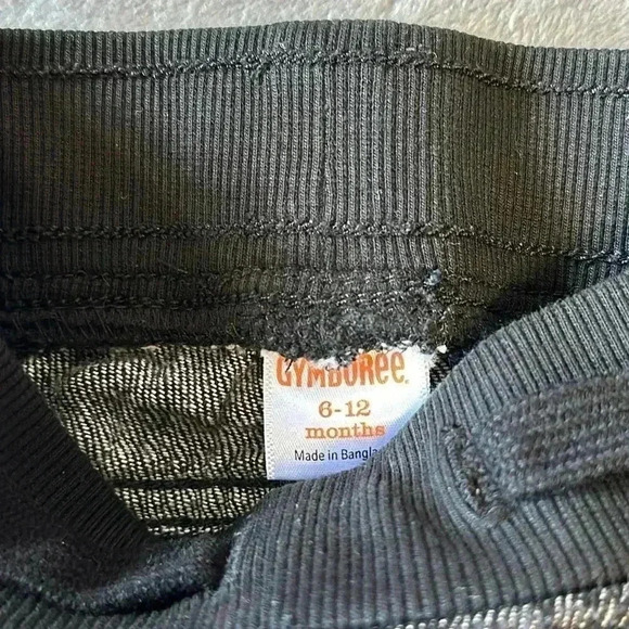 Gymboree - Jeans with plaid hem and ribbed Elastic Waist - Size 6-12 mo - Picture 4 of 4